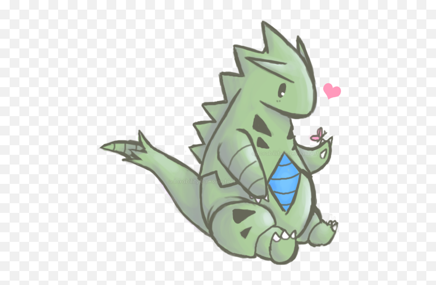 Cute Tyranitar Png Image - Chibi Pokemon Dragon Type,Tyranitar Png