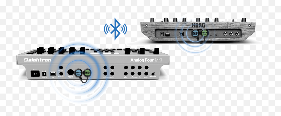 Widi Master - Wireless Midi Adapter Via Bluetooth By Cme Elektron Analog Four Rear Png,No Bluetooth Icon Windows 10