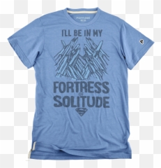The Fortress Of Solitude Superman Tee Popfunk - Short Sleeve png