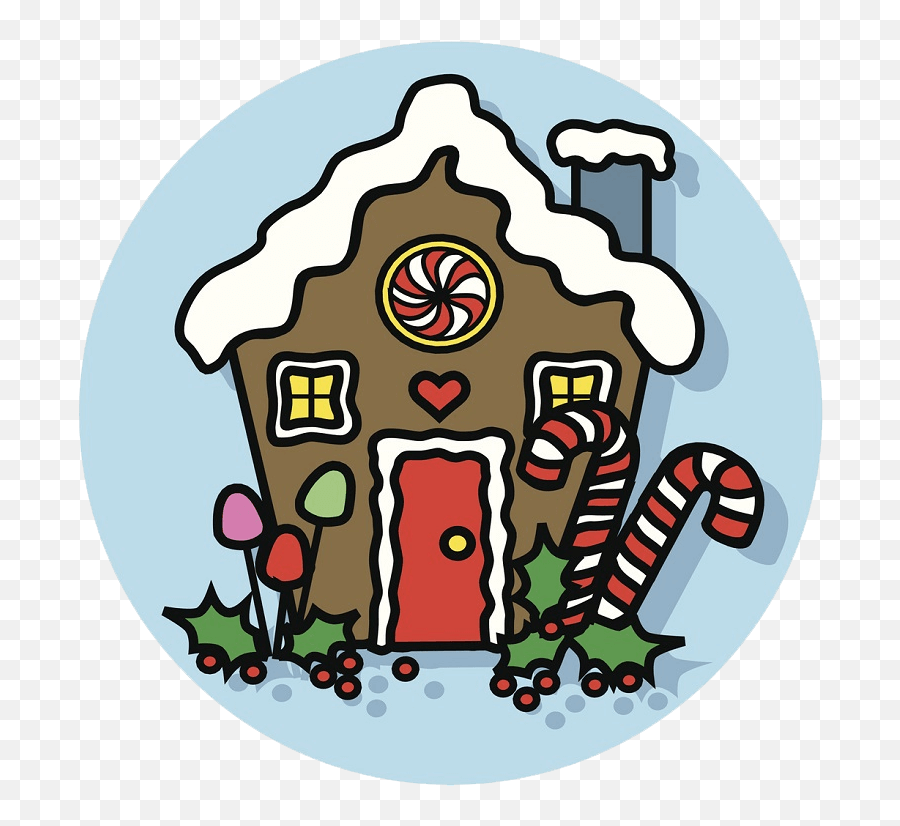 Gingerbread House Clipart Transparent 2 - Clipart World Ginerbread Man House Clipart Png,Gingerbread House Icon