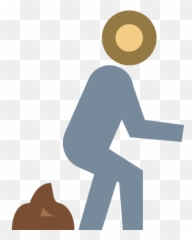 Poop Icon In Office Xs Style - Illustration png