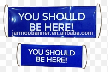 Download Cheap Custom Fan Scroll Banner - Electric Blue png