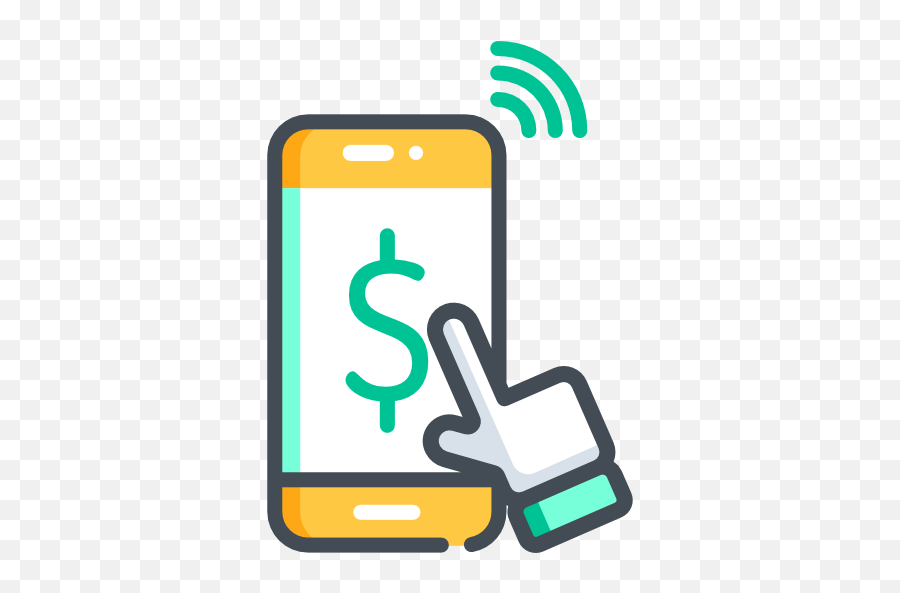 Online Payment - Free Business Icons Smartphone Png,Mobile Deposit Icon