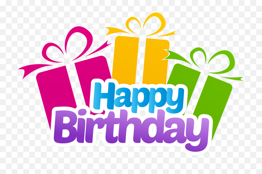 Happy Birthday With Gifts Png Clip Art Imageu200b Gallery - Happy Birthday Clip Art,Gifts Png