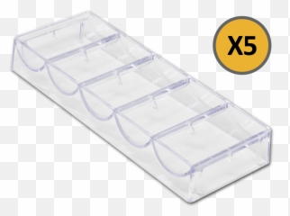Acrylic Poker Chips Trays - Holds 100 Chips Mattress Png,Poker Chips Png