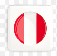 Square Icon With Round Flag - Circle png