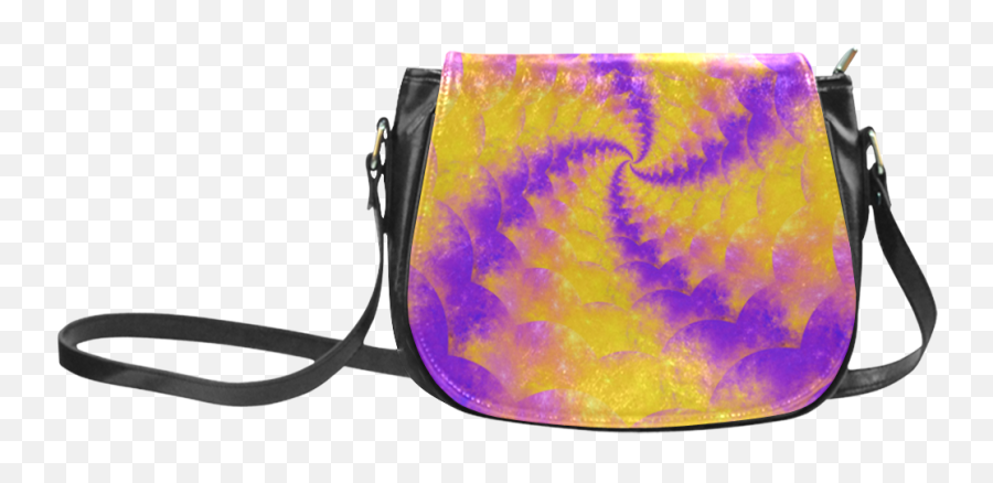 Spiral Yellow Lilac Composion Classic - Handbag Png,Color Explosion Png