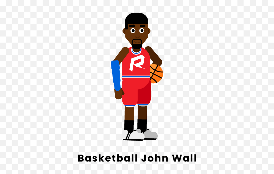 Washington Wizards - Cartoon Png,John Wall Png