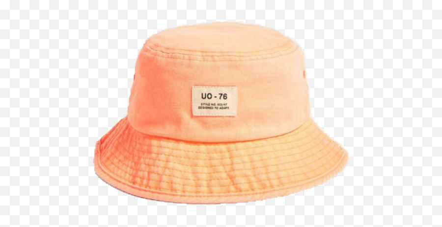 Buckethat Bucket Hat Pink Peach Orange - Fedora Png,Bucket Hat Png