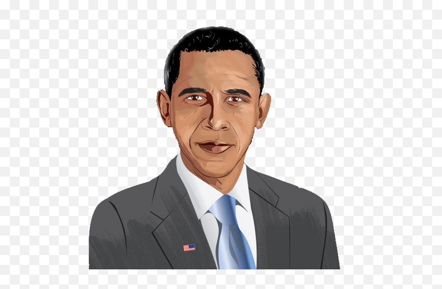 President Obama Download Free Clip Art - Man Suit Standing 3 4 Png,Obama Transparent