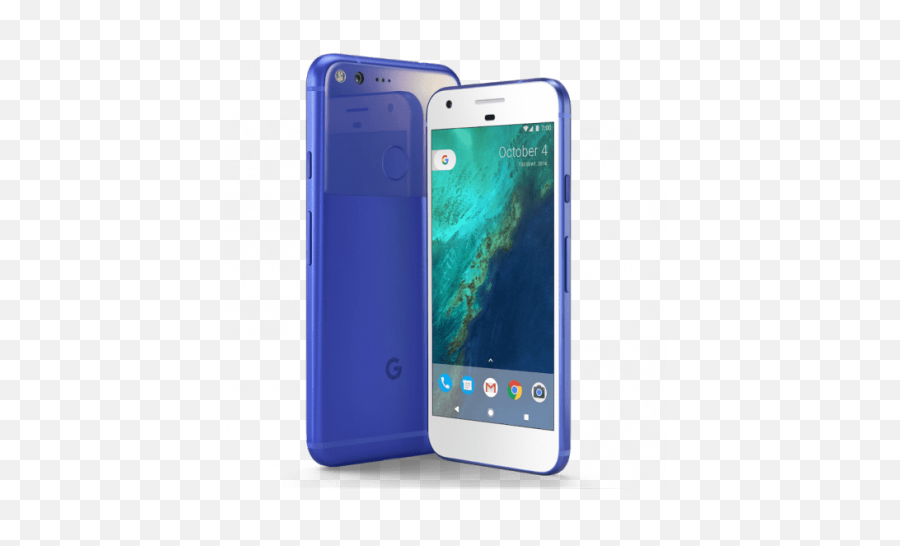 Really Blue Google Pixel - Google Pixel Xl Really Blue Png,Google Pixel Png