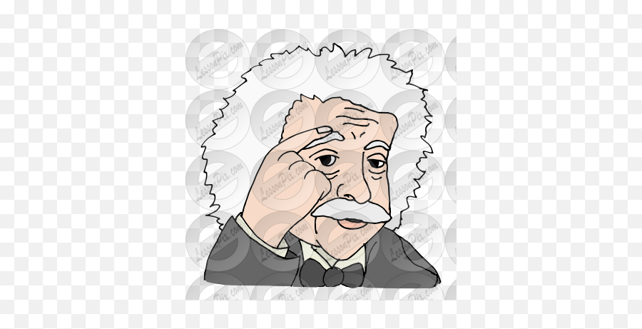 Lessonpix Mobile - Illustration Png,Einstein Png