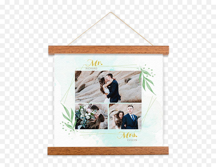 Two Become One - Picture Frame Png,Hanging Wood Sign Png