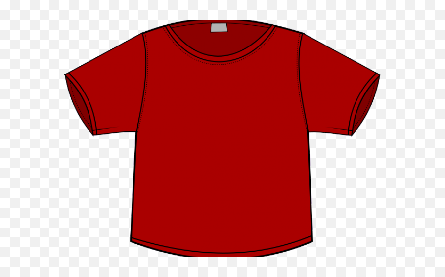Red T Shirt Clipart - Kids Shirt Clip Art Png,Red Shirt Png
