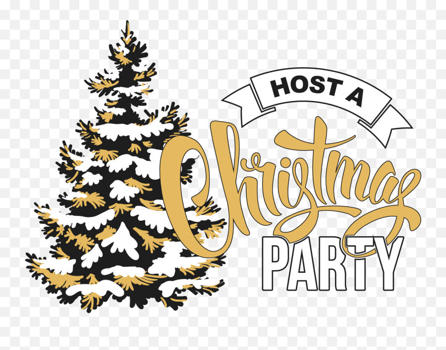 Christmas Party - Snow Tree Clipart Png Transparent Vector Snow Tree Png,Snow Clipart Png