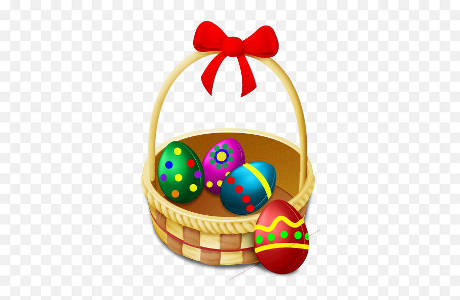 Basket Easter Eggs Shops Icon - Easter Icon Png,Easter Eggs Png