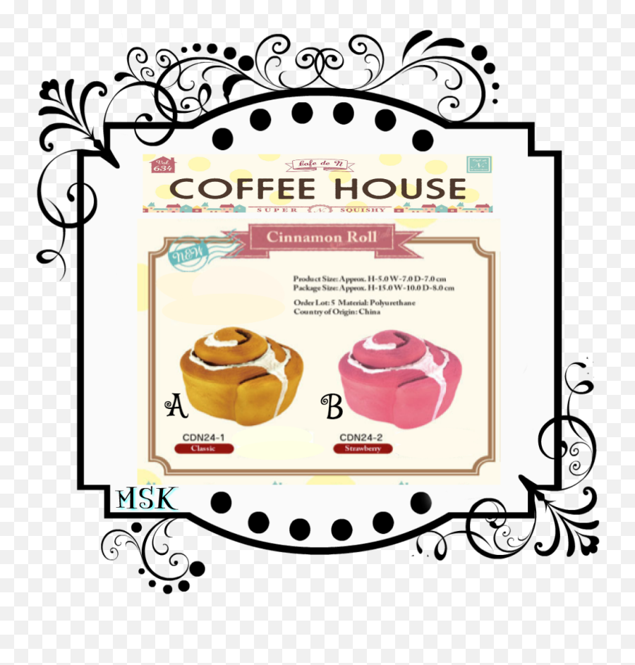 Coffee House Cinnamon Roll Squishy - Squishy Mini Bun Kibru Clipart Donuts Png Animal,Cinnamon Roll Png