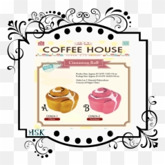Coffee House Cinnamon Roll Squishy - Squishy Mini Bun Kibru Clipart Donuts Png Animal,Cinnamon Roll Png
