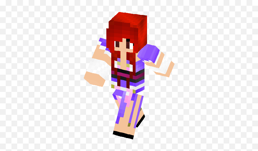 Erza Scarlet Skin Minecraft Skins - Erza Scarlet Skin Minecraft Png,Erza Scarlet Png