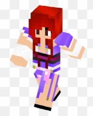 Erza Scarlet Skin Minecraft Skins - Erza Scarlet Skin Minecraft Png,Erza Scarlet Png
