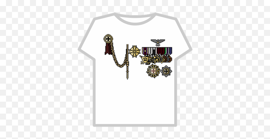 German Medals T - Shirt Roblox Roblox Badges T Shirt Png,Nazi Armband Png