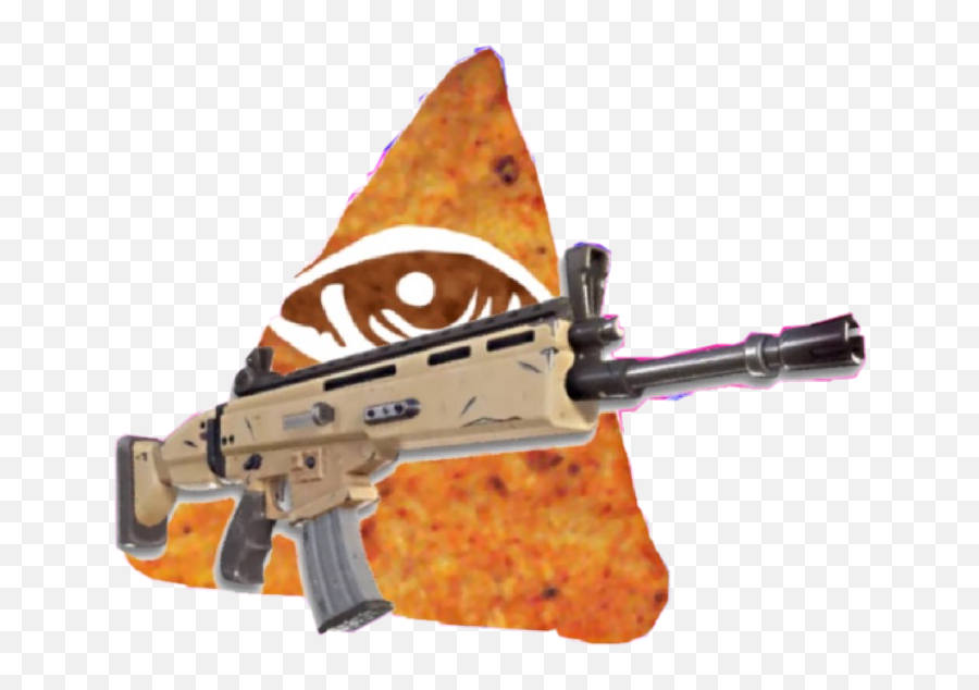 Dorito - Sticker By Stanhd Assault Rifle Png,Dorito Transparent