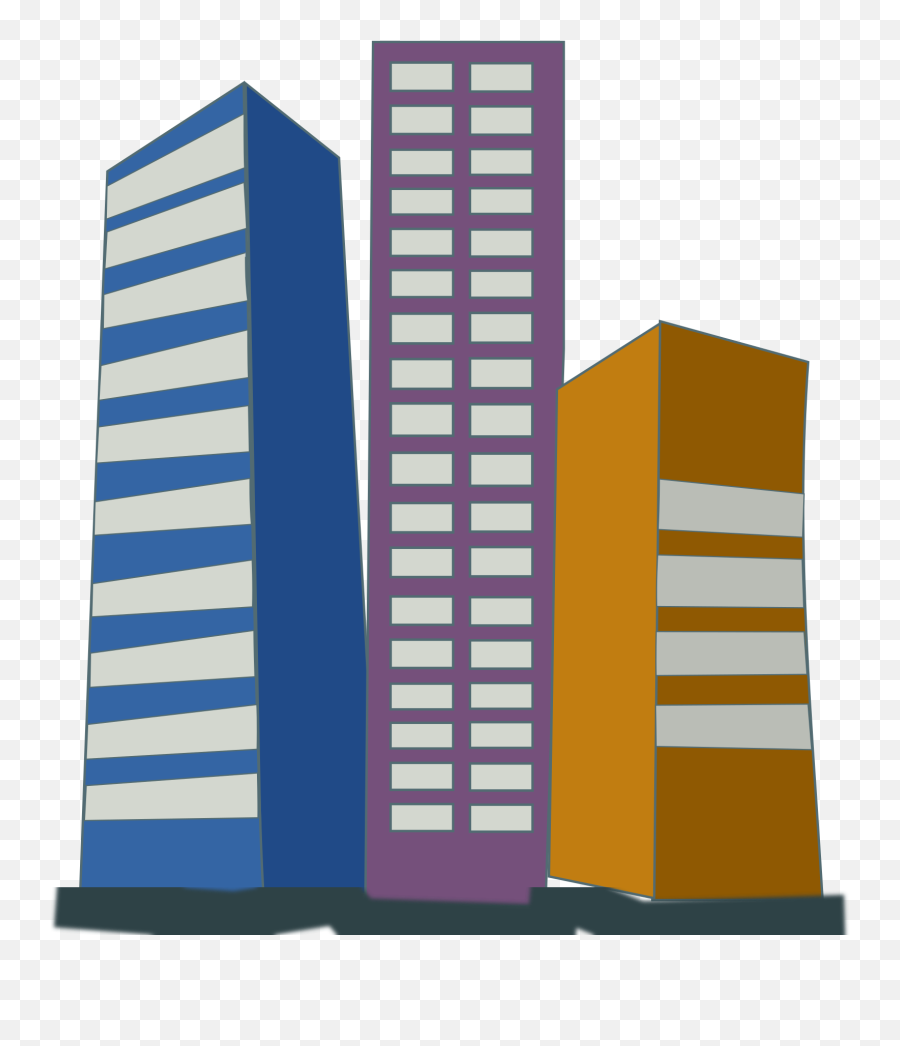Clip Art Freeuse Stock Buildings Vector Office Block - High Clipart Skyscraper Png,Office Building Png