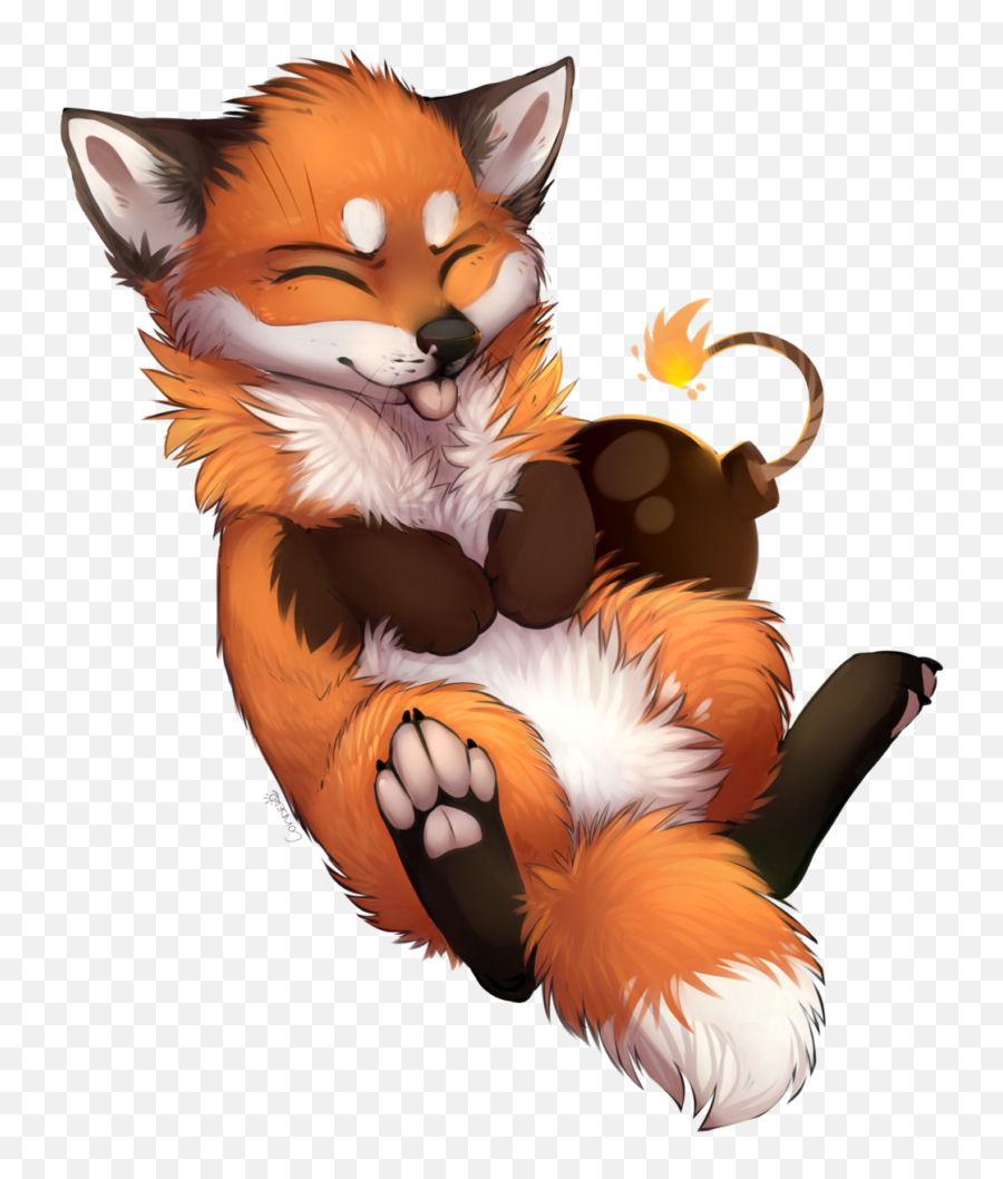 Cartoon Fox Png Picture 500966 - Cute Fox Furry Art,Fox Clipart Png - free  transparent png images 