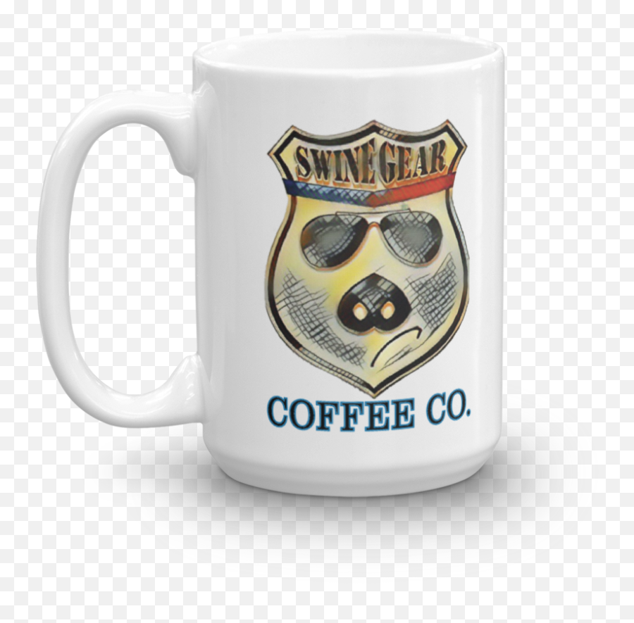 Swine Gear Hipster Logo Coffee Cup - Coffee Cup Png,Hipster Logo
