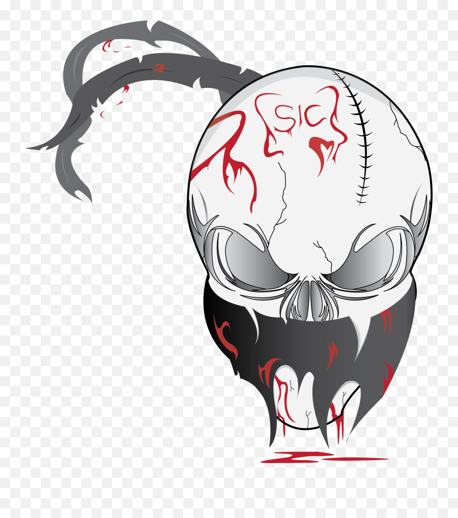 Skull Vector - Vector Slipknot Logo Png,Skull Vector Png