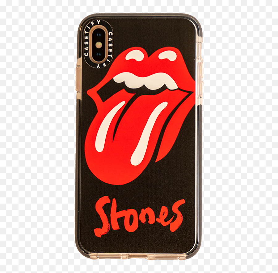 Rolling Stones X Casetify Black Impact - Casetify Rolling Stones Png,Rolling Stone Logo Png