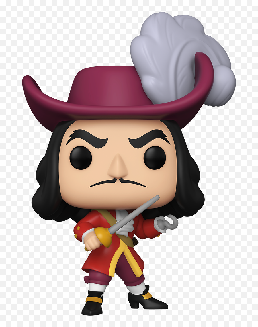 Captain Hook - Disneyland 65th Anniversary Funko Pop Captain Hook Png,Captain Hook Png