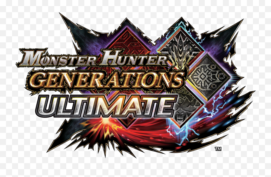 Capcom Brings Monster Hunter Generations Ultimate To The - Monster Hunter Generations Logo Transparent Png,Smash Switch Logo