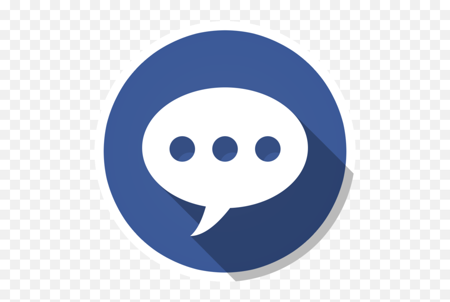 Download Chat For Facebook Messenger - Navy Blue Youtube Icon Png,Facebook Messenger Png