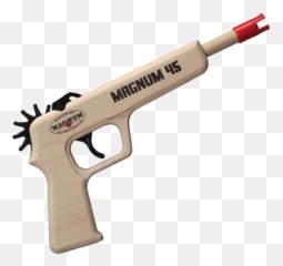 Magnum Rubber Band Guns 45 Pistol Png