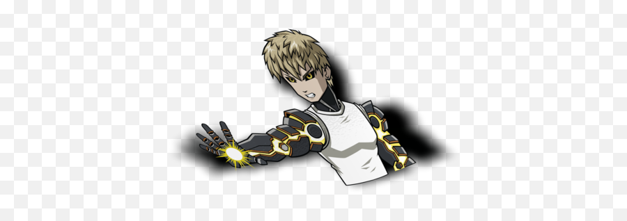 Genos Half Sticker - Fictional Character Png,Genos Png