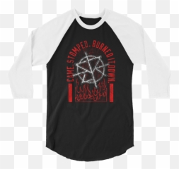Seth Rollins Burned It Down Raglan T - Shirt Wwe Us Cousin Crew Christmas Shirts Png,Seth Rollins Transparent