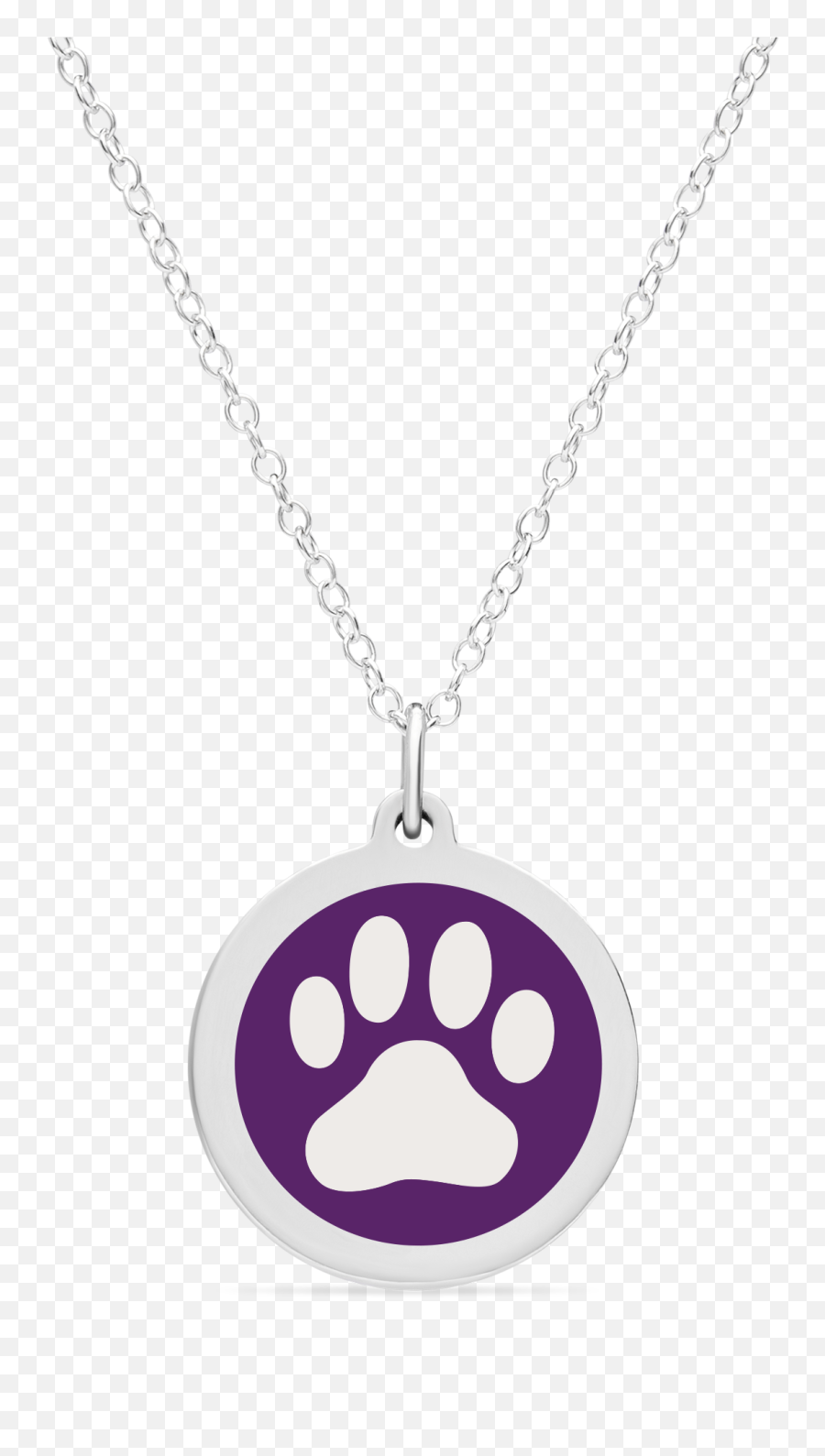 Purple 24 Chain - Solid Png,Blue Paw Print Logos
