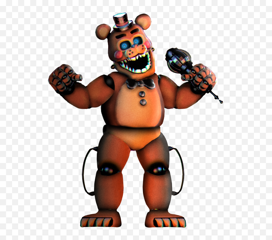 Fnaf Sinisterturmoil Fixed Sticker - Fixed Prototype Freddy Png,Fnaf Transparent