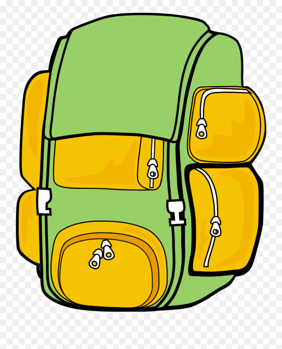 Free Backpack Clipart Png Download - Hiking Backpack Clip Art,Backpack Clipart Png