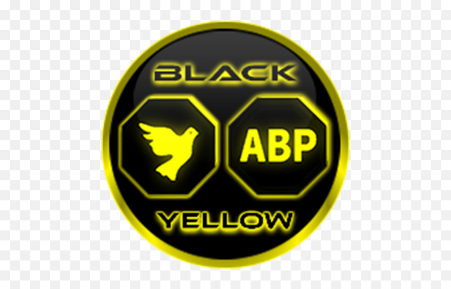 Flat Black And Yellow Icon Pack Free 60 Download Android - Language Png,What Is Abp Icon