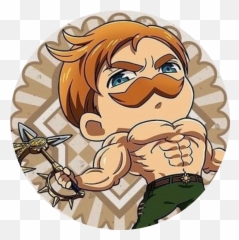 Custom Cursor on X: A member of the Seven Deadly Sins, Fox's Sin of Greed  - bandit Ban and his nunchucks in a cursor from the Seven Deadly Sins anime  series. #customcursor #