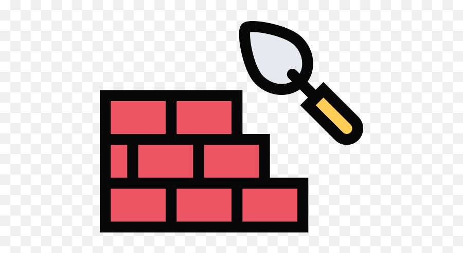 Brick Wall Vector Icons Free Download - Building Wall Clipart Png,Brick Icon Png
