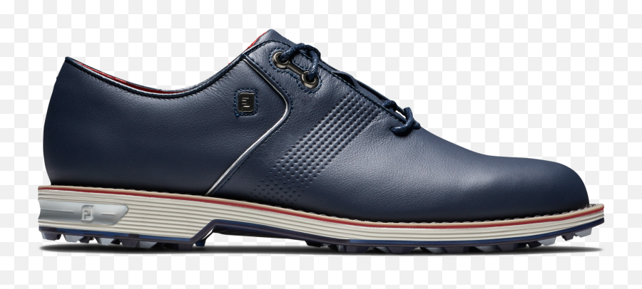 Leather Mens Spikeless Golf Shoe - Lace Up Png,Footjoy Icon Spikeless