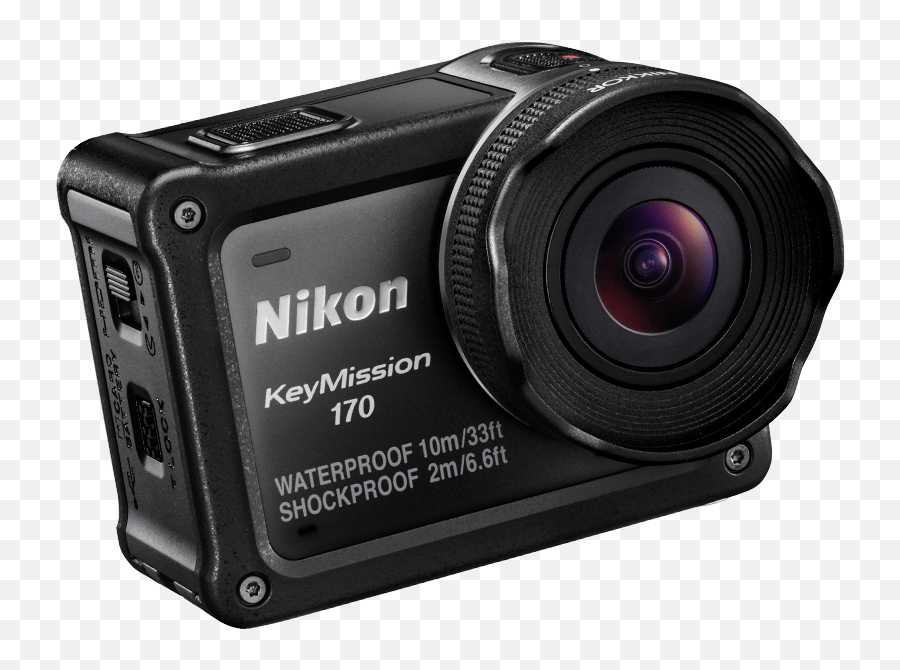 Download Nikon Clipart Camera Lense - Nikon Keymission 170 Canon Action Camera Png,Camera Lense Icon