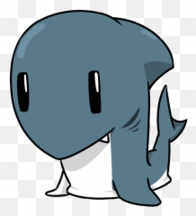 Lul Emote Png - Emote Free Clipart With Transparent Cute Great White Shark Drawings,Shark Clipart Transparent Background