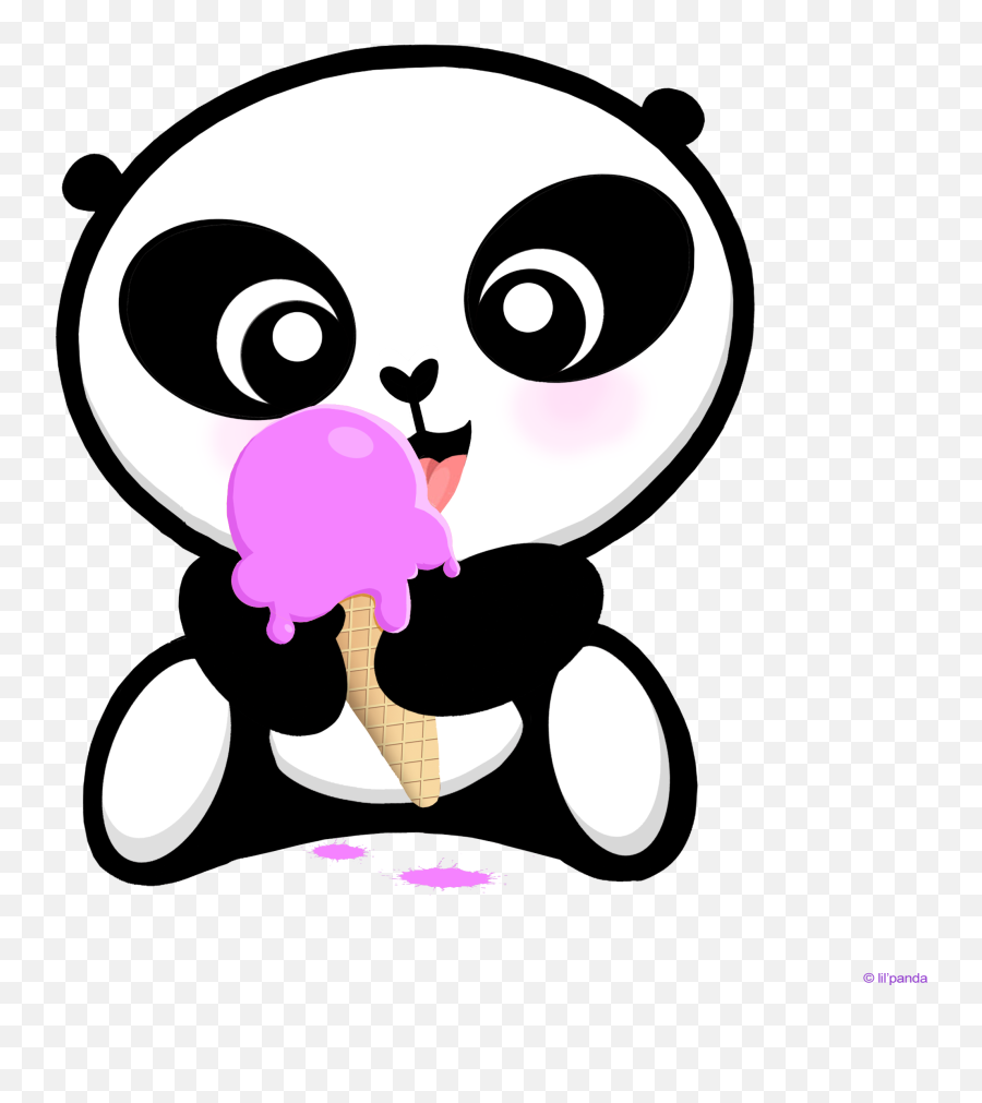 Download Giant Bear Drawing Starbucks Cuteness Panda Hq Png - Happy Valentines Day Panda,Cute Panda Png