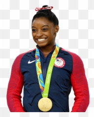 Gymnastics Top Athletes - Simone Biles In 2016 Olympics Png,Gold Medal Icon Olympics