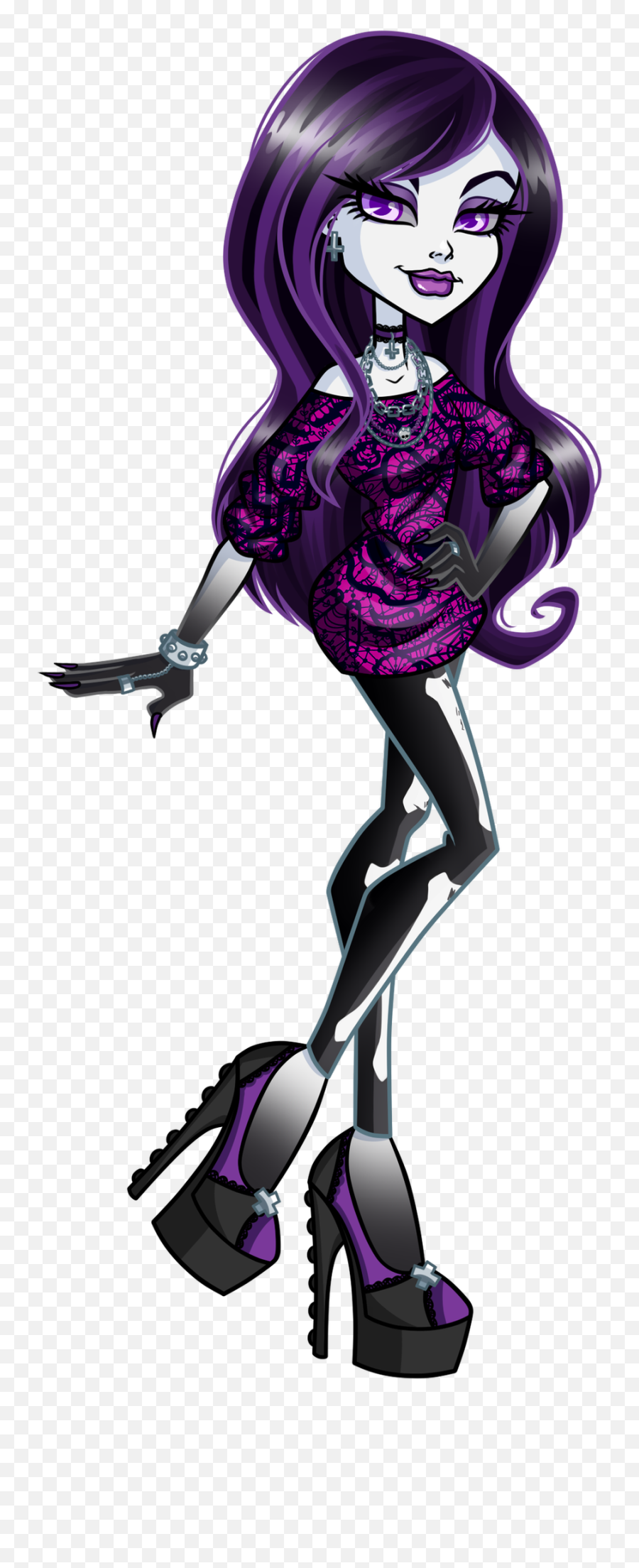 Pin By Pika Girl - Monster High Toon Girl Png,Raven Teen Titans Icon
