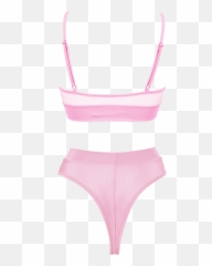 Baby Pink Tagged Sets - EXES LINGERIE Solid png